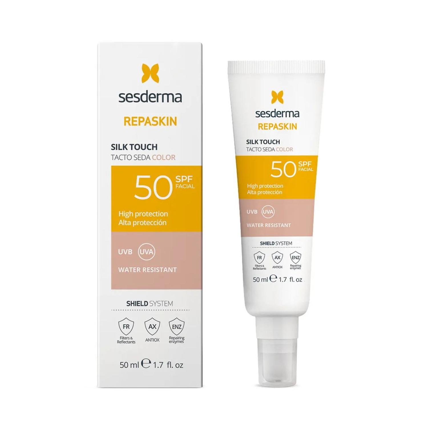 Sesderma Dúo Repaskin SPF50 Protección & Reparación con Color Sesderma Dúo Repaskin SPF50 Protección & Reparación con Color